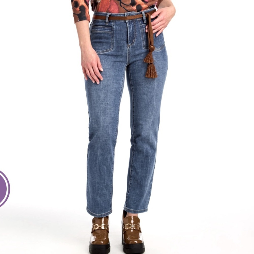 FDJ Olivia Pencil Ankle Jeans Size 28 - Picture 3 of 9